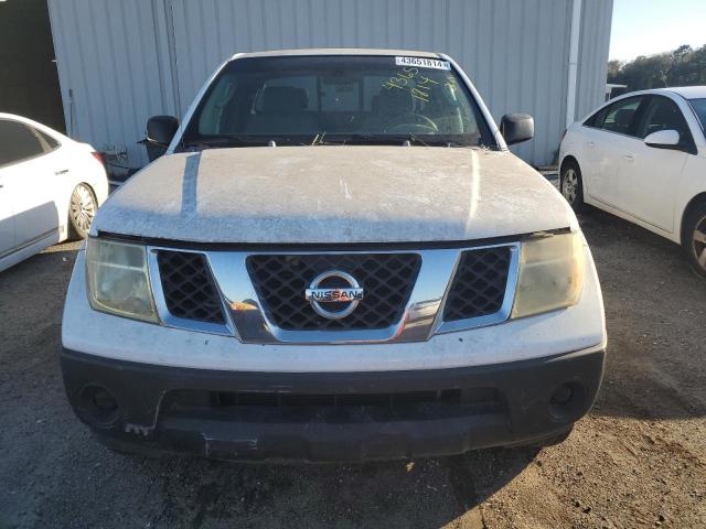 1N6BD06T06C411255 - 2006 NISSAN FRONTIER KING CAB XE WHITE photo 5