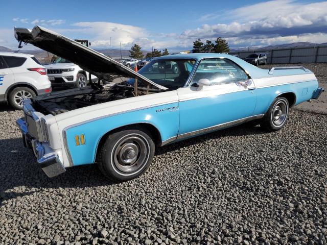 1D80L7Z472237 - 1977 CHEVROLET EL CAMINO BLUE photo 1