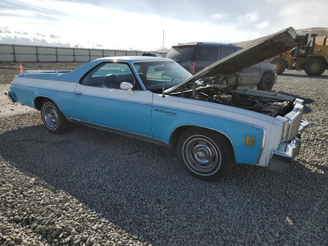 1D80L7Z472237 - 1977 CHEVROLET EL CAMINO BLUE photo 4