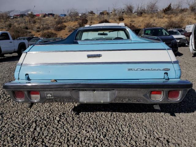 1D80L7Z472237 - 1977 CHEVROLET EL CAMINO BLUE photo 6