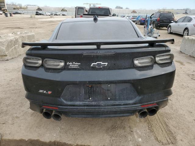 1G1FK1R69N0106593 - 2022 CHEVROLET CAMARO ZL1 BLACK photo 6