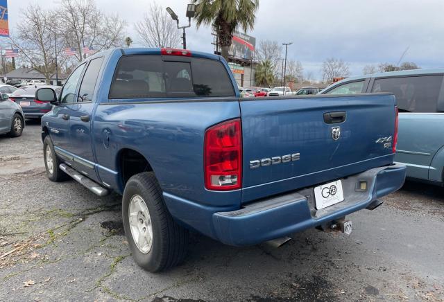 1D7HU18D24J183119 - 2004 DODGE RAM 1500 ST BLUE photo 3