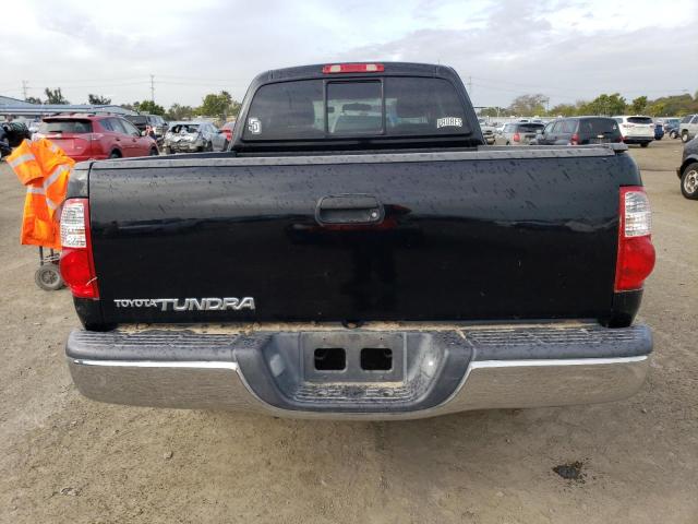 5TBRU341X6S478361 - 2006 TOYOTA TUNDRA ACCESS CAB SR5 BLACK photo 6
