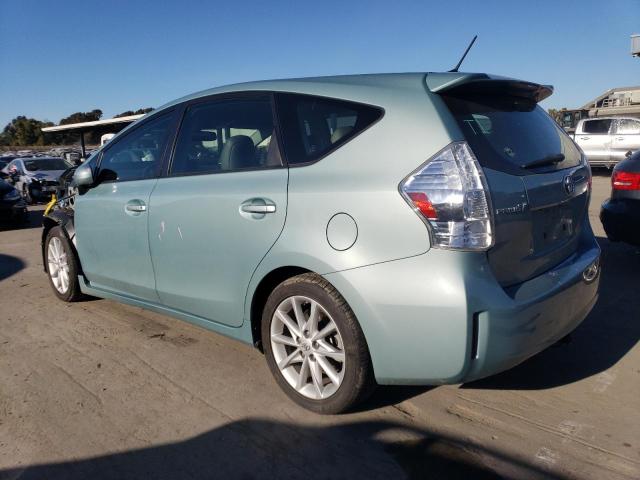 JTDZN3EU2D3209850 - 2013 TOYOTA PRIUS V SILVER photo 2