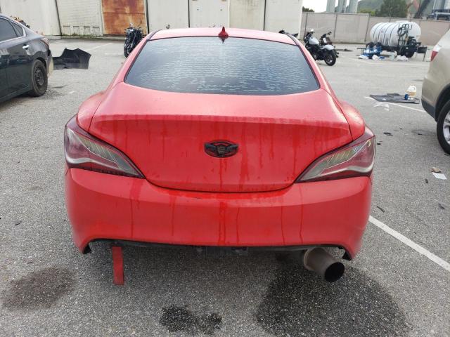 KMHHT6KD2EU115661 - 2014 HYUNDAI GENESIS CO 2.0T RED photo 6