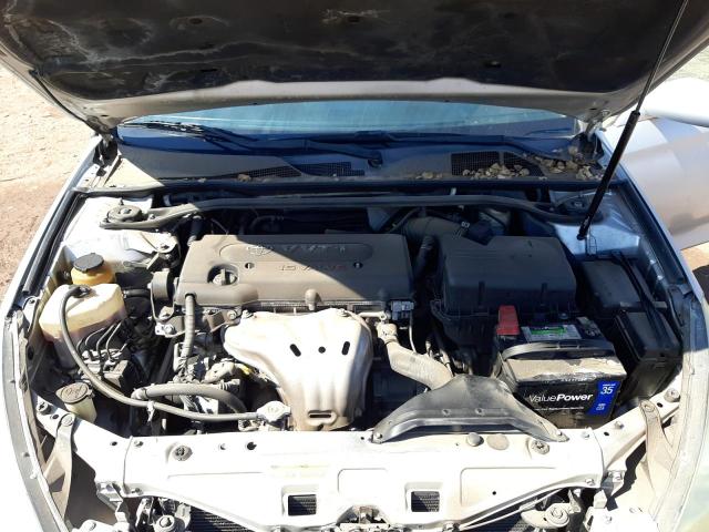 4T1CE30P58U764598 - 2008 TOYOTA CAMRY SOLA SE SILVER photo 11