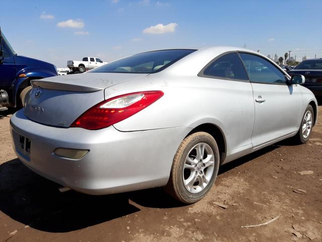 4T1CE30P58U764598 - 2008 TOYOTA CAMRY SOLA SE SILVER photo 3