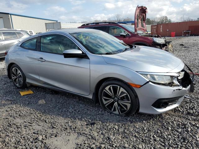 2HGFC3B78HH354712 - 2017 HONDA CIVIC EXL ვერცხლისფერი ფოტო 4