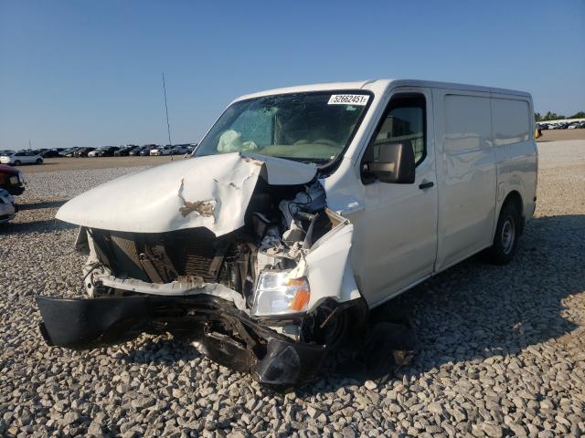 1N6BF0KMXEN111430 - 2014 NISSAN NV 1500 WHITE photo 2