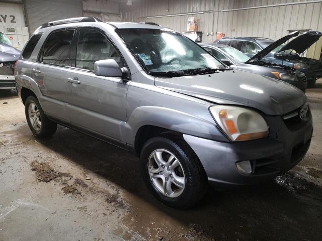 KNDJF723767271589 - 2006 KIA SPORTAGE GRAY photo 4