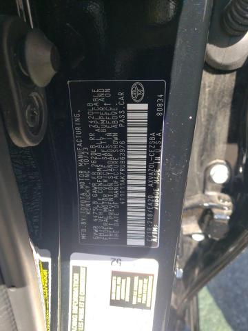 4T1T11AK7RU863976 - 2024 TOYOTA CAMRY SE NIGHT SHADE BLACK photo 12