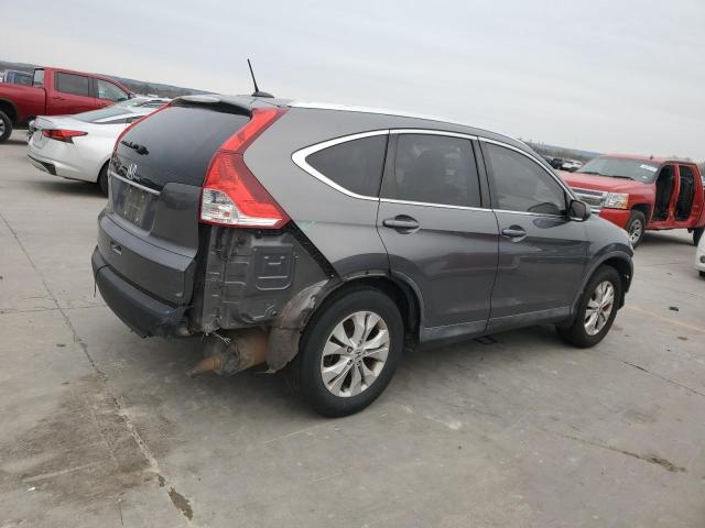 2HKRM3H76EH520793 - 2014 HONDA CR-V EXL GRAY photo 3