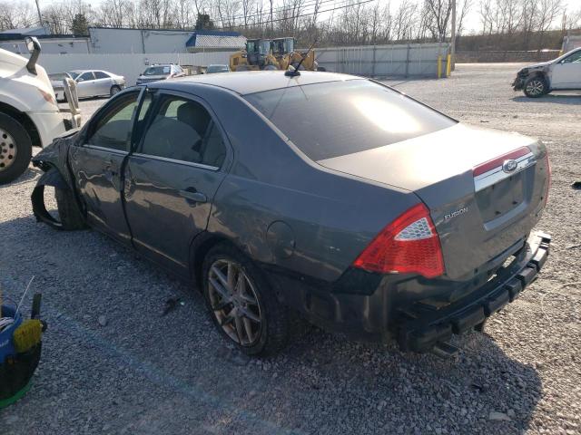 3FAHP0JG7BR149735 - 2011 FORD FUSION SEL GRAY photo 2