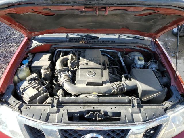 1N6AD0EV9KN726018 - 2019 NISSAN FRONTIER S MAROON photo 11