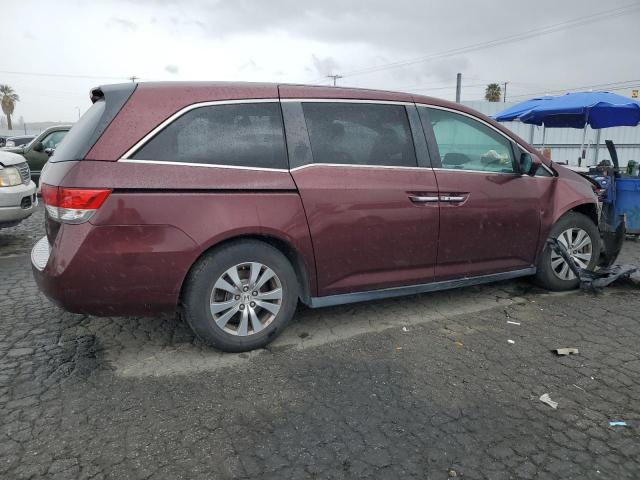 5FNRL5H46HB017823 - 2017 HONDA ODYSSEY EX BURGUNDY photo 3