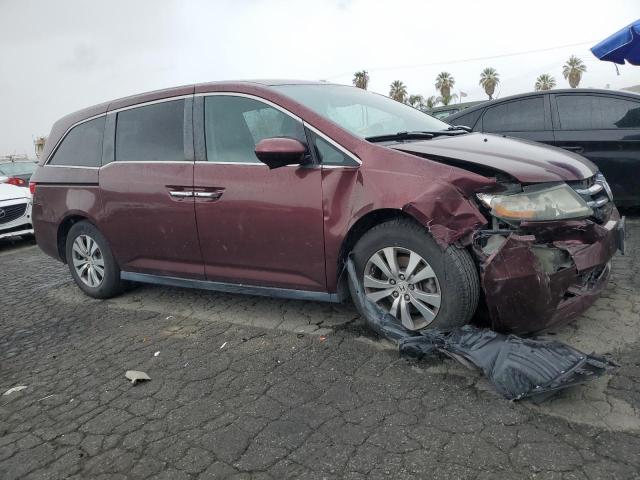 5FNRL5H46HB017823 - 2017 HONDA ODYSSEY EX BURGUNDY photo 4