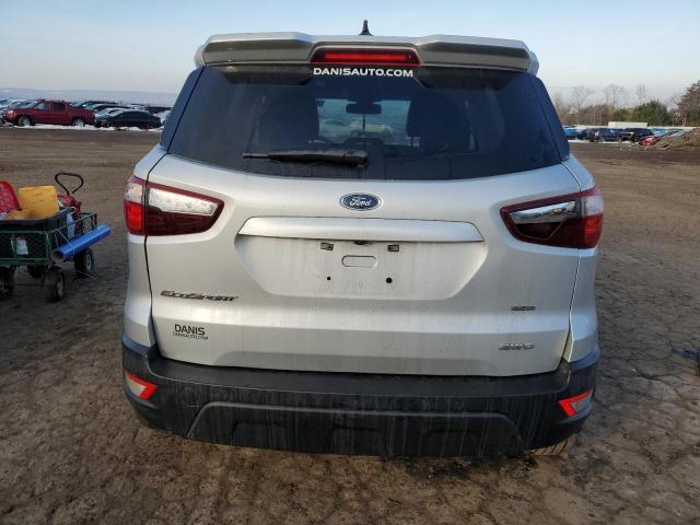 MAJ6S3JL9KC272830 - 2019 FORD ECOSPORT SES SILVER photo 6