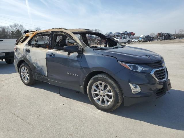 3GNAXLEU1JS605515 - 2018 CHEVROLET EQUINOX LT BLUE photo 4