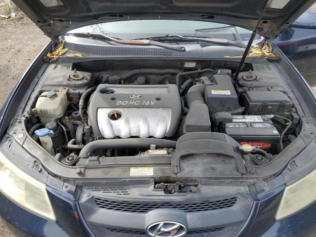 5NPEU46C76H109408 - 2006 HYUNDAI SONATA GLS TWO TONE photo 11