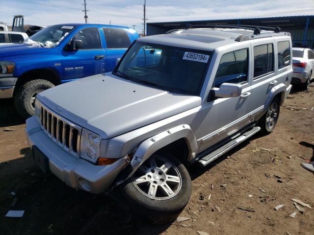 1J4RG5GT7AC129668 - 2010 JEEP COMMANDER LIMITED SILVER photo 1