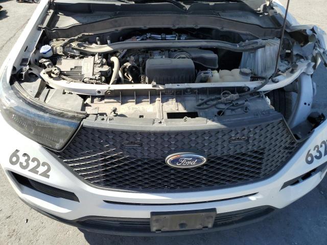 1FM5K8AB7NGA41282 - 2022 FORD EXPLORER POLICE INTERCEPTOR 白色 照片 12