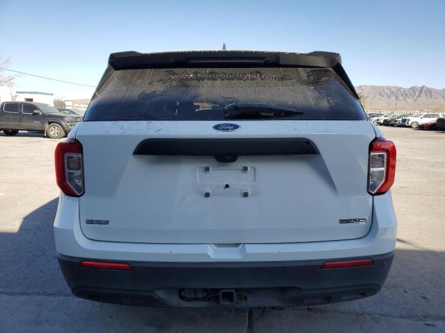 1FM5K8AB7NGA41282 - 2022 FORD EXPLORER POLICE INTERCEPTOR 白色 照片 6