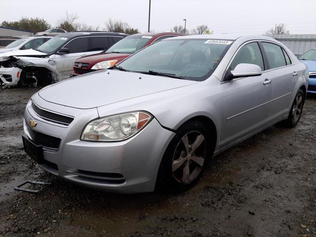 1G1ZC5E02CF356710 - 2012 CHEVROLET MALIBU 1LT SILVER photo 1