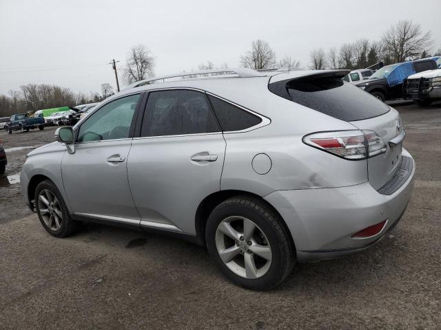 2T2ZK1BA9CC073516 - 2012 LEXUS RX 350 SILVER photo 2