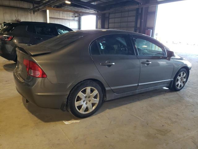 2HGFA16517H312335 - 2007 HONDA CIVIC LX GRAY photo 3