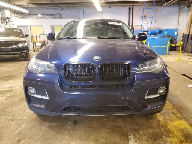 5UXFG2C56DL783532 - 2013 BMW X6 XDRIVE35I BLUE photo 5