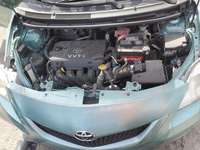 JTDBT903891306322 - 2009 TOYOTA YARIS GREEN photo 11