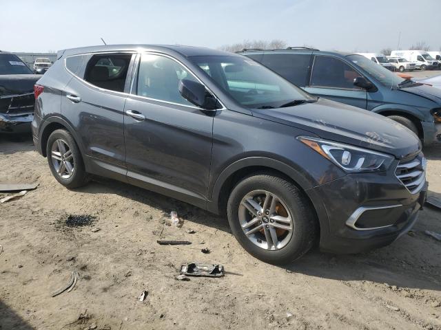 5XYZTDLB8JG560847 - 2018 HYUNDAI SANTA FE S GRAY photo 4