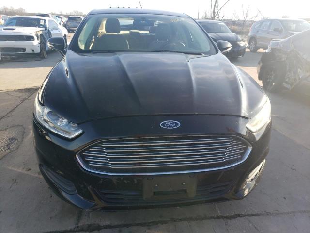 3FA6P0H79GR227887 - 2016 FORD FUSION SE BLACK photo 5