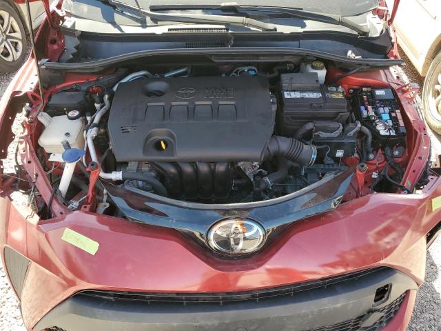 NMTKHMBX2LR109336 - 2020 TOYOTA C-HR XLE RED photo 11