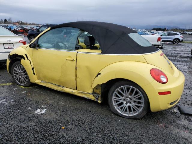 3VWRF31Y37M403941 - 2007 VOLKSWAGEN NEW BEETLE CONVERTIBLE OPTION PACKAGE 1 YELLOW photo 2