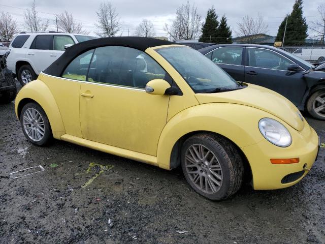 3VWRF31Y37M403941 - 2007 VOLKSWAGEN NEW BEETLE CONVERTIBLE OPTION PACKAGE 1 YELLOW photo 4