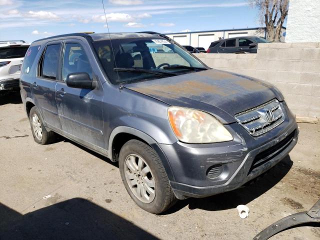 JHLRD78906C033162 - 2006 HONDA CR-V SE GRAY photo 4