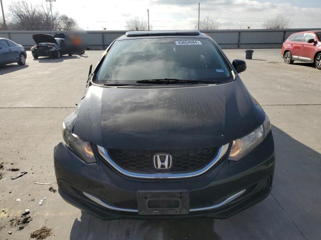 19XFB2F87DE238745 - 2013 HONDA CIVIC EX BLACK photo 5