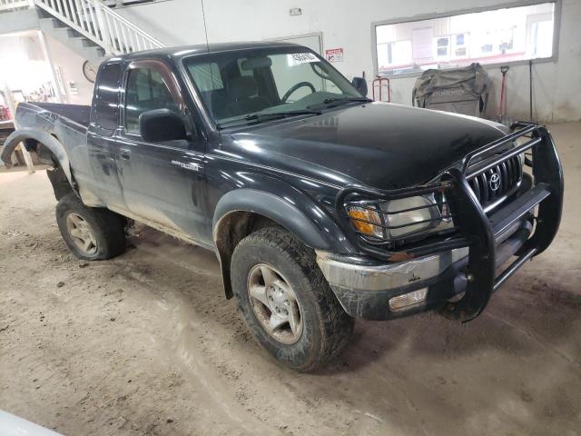 5TEWN72N84Z365724 - 2004 TOYOTA TACOMA XTRACAB BLACK photo 4