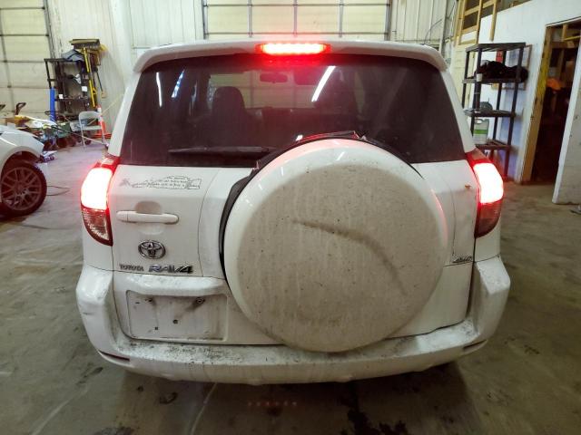 JTMBD33V085141400 - 2008 TOYOTA RAV4 WHITE photo 6