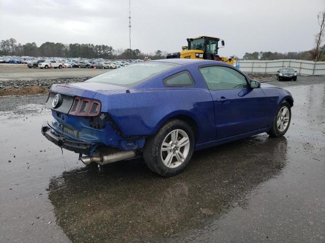 1ZVBP8AM6E5251598 - 2014 FORD MUSTANG BLUE photo 3