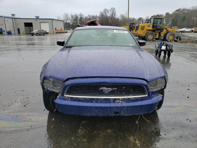 1ZVBP8AM6E5251598 - 2014 FORD MUSTANG BLUE photo 5