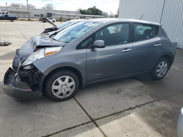 1N4AZ0CP1GC309168 - 2016 NISSAN LEAF S GRAY photo 1