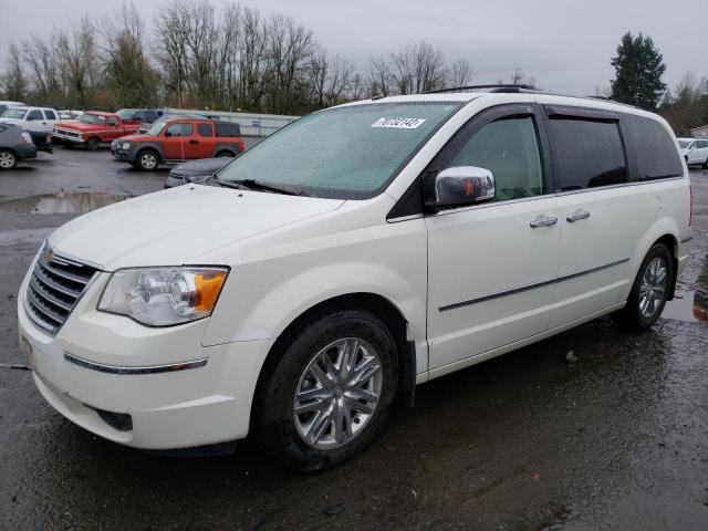 2A8HR64X48R132403 - 2008 CHRYSLER TOWN & COU LIMITED WHITE photo 1