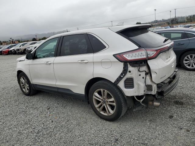 2FMPK3J90HBB74647 - 2017 FORD EDGE SEL WHITE photo 2