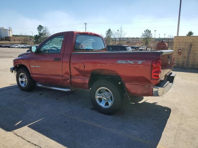 1D7HA16K37J521500 - 2007 DODGE RAM 1500 ST RED photo 2