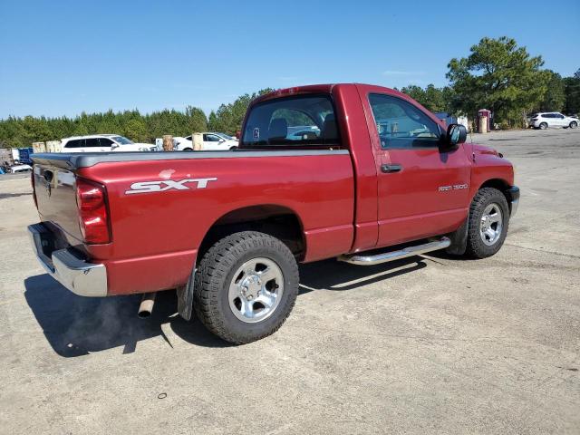 1D7HA16K37J521500 - 2007 DODGE RAM 1500 ST RED photo 3