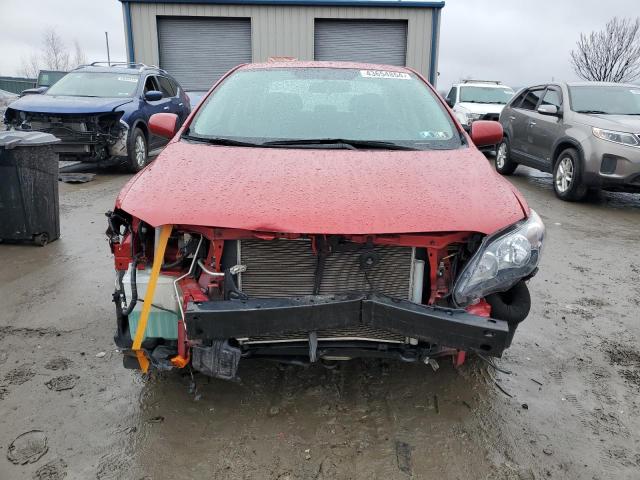 2T1BU4EE4BC668336 - 2011 TOYOTA COROLLA BASE RED photo 5