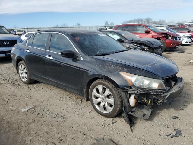 1HGCP3F85AA015369 - 2010 HONDA ACCORD EXL BLACK photo 4