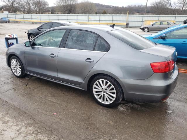 3VWLP7AJ5CM393467 - 2012 VOLKSWAGEN JETTA SEL GRAY photo 2